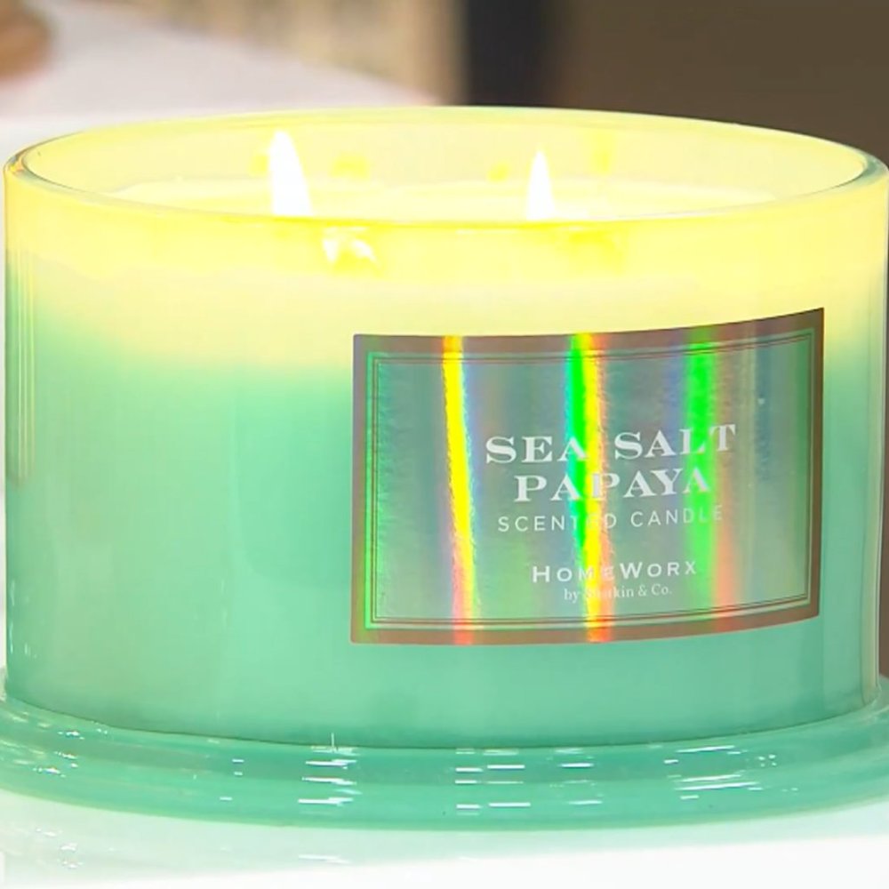 NiB homworx sea salt and papaya candle